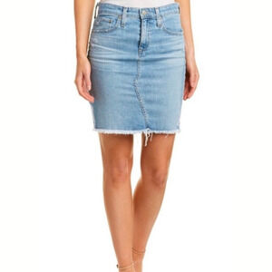 AG Adriana Goldscmied Denim Skirt Size 29 R The Erin Pencil